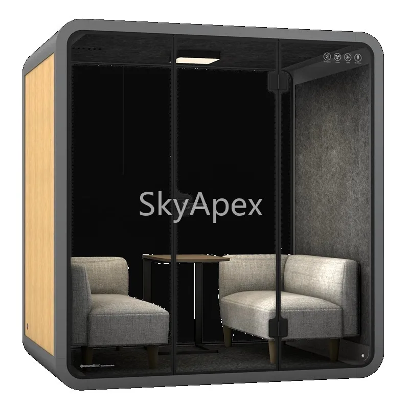 Home Office Silent Cabin Soundproof Room Phone Booth Recording  Studio  Live Stream Room For Privacy Focus And  Noise  Reduction