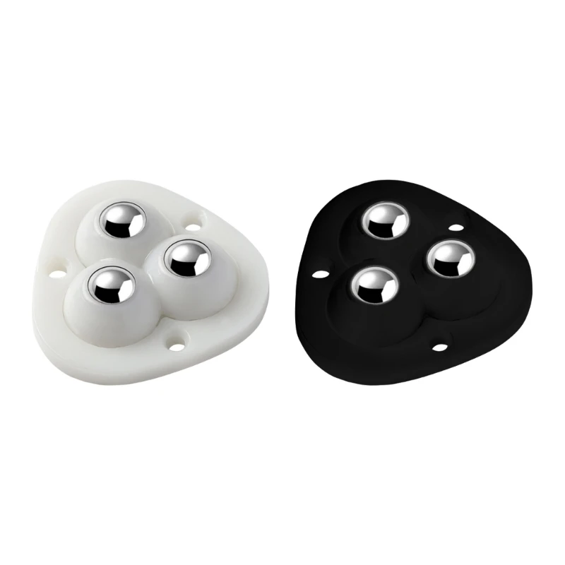 4x Ruedas Giratorias Autoadhesivas Mini Ruedas Giratorias para Muebles Pequeños