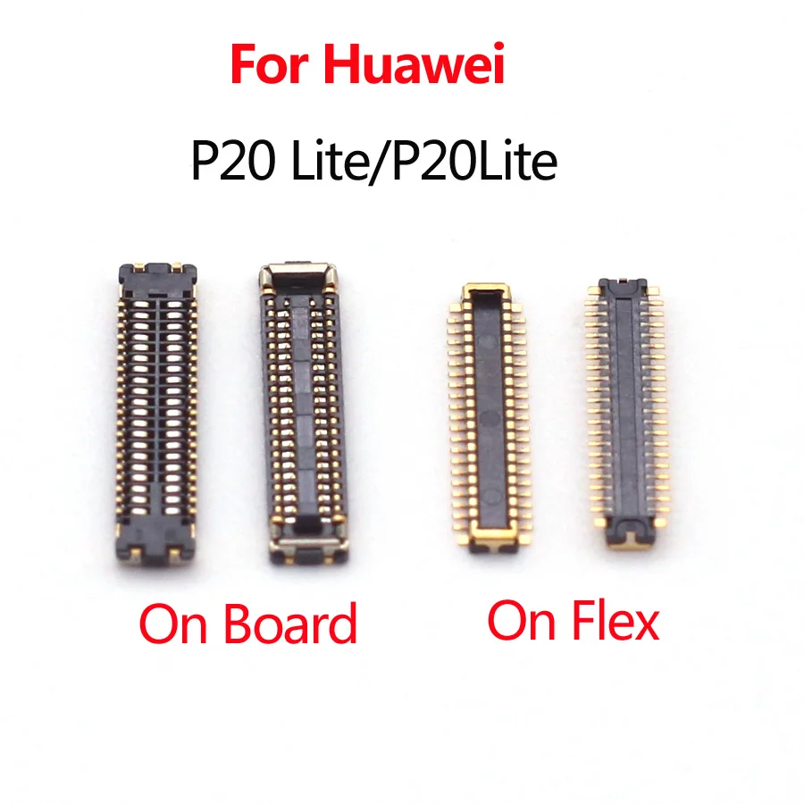 5pcs USB Charging Port FPC connector replacement Parts for Huawei P20 Lite P20Lite logic on mainboard/on cable/Flex