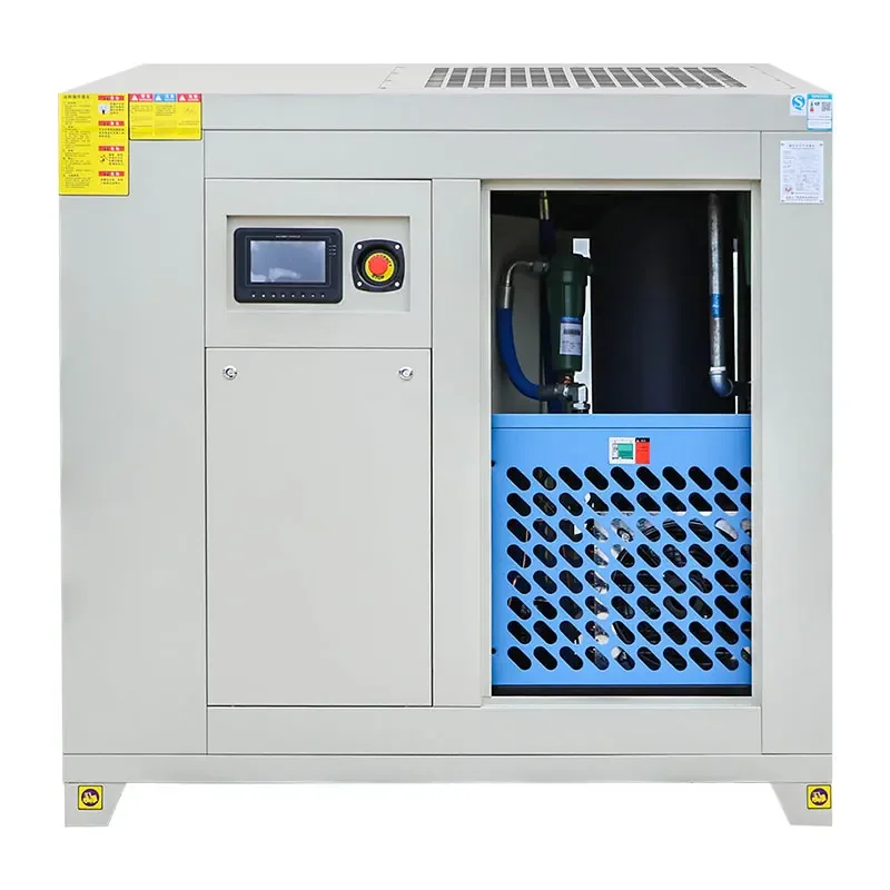 Variable Frequency Screw Air Compressor 7.5/11/15kW Large Industrial   V