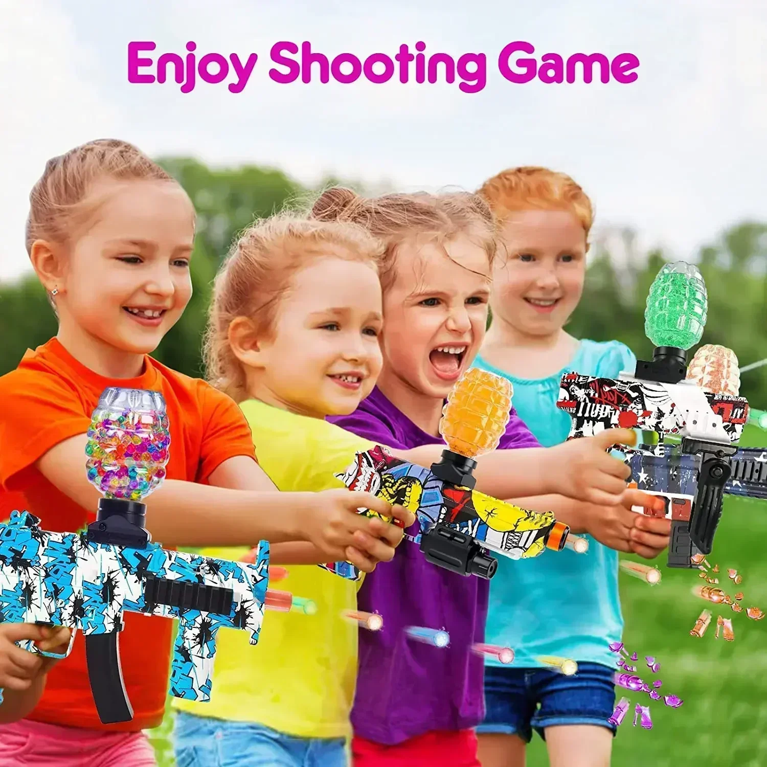 YY50000Pcs, barro de suelo de cristal mágico, juguete colorido transparente para niños, cuentas de agua, flores para niños que crecen, bolas de hidrogel de agua