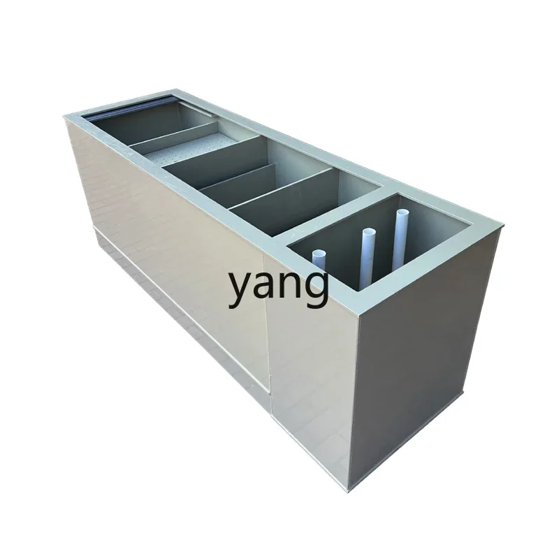 

XYY large koi fish pond filter buried under the courtyard anti-corrosion filter box