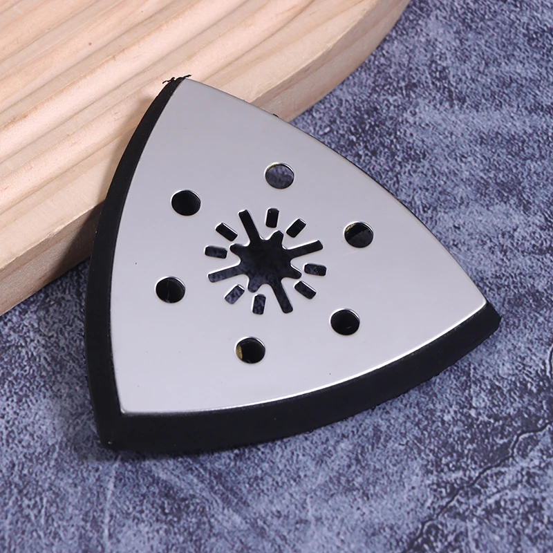 

Треугольная шлифовальная подушечка 90 мм, 6 отверстий, быстросъемная универсальная треугольная шлифовальная пила для деревообработки, полировки, шлифовки, шлифовки