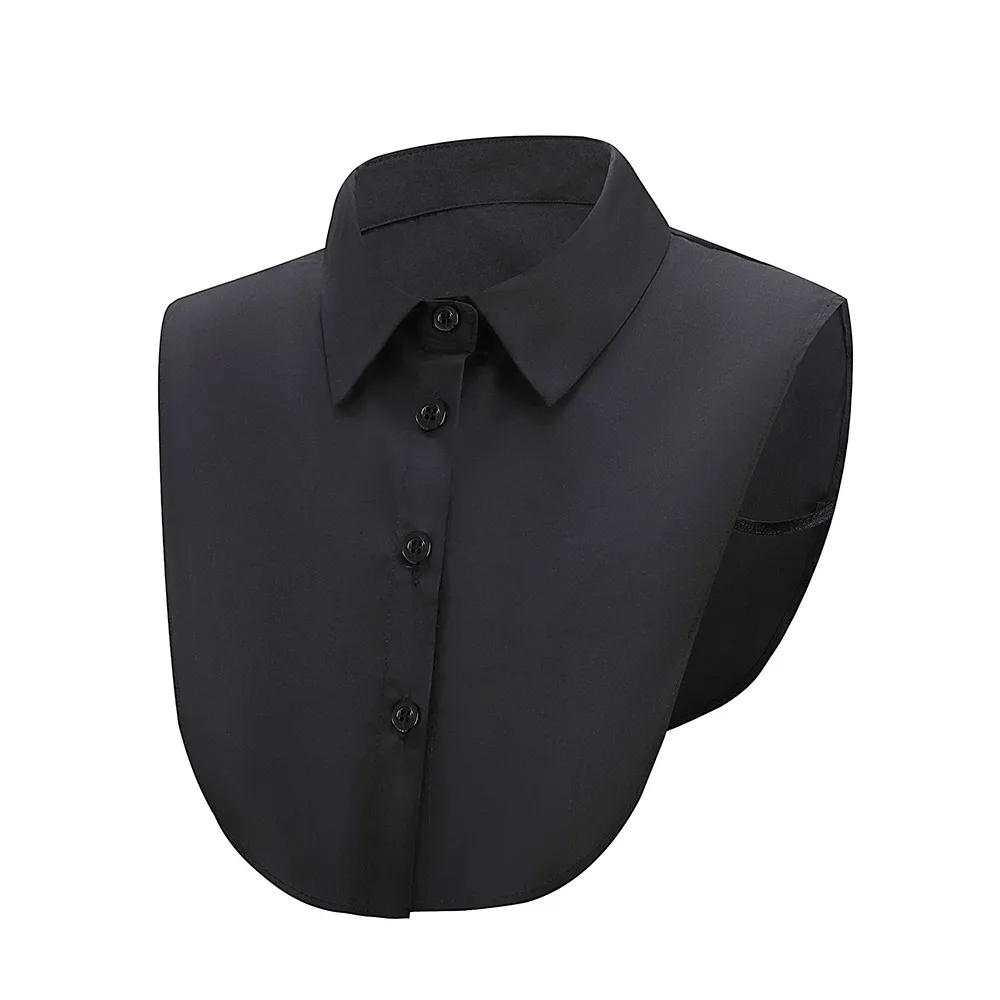 

Изысканный многофункциональный отстегивающийся воротник-накладка из хлопка для рубашек и блузок, унисекс