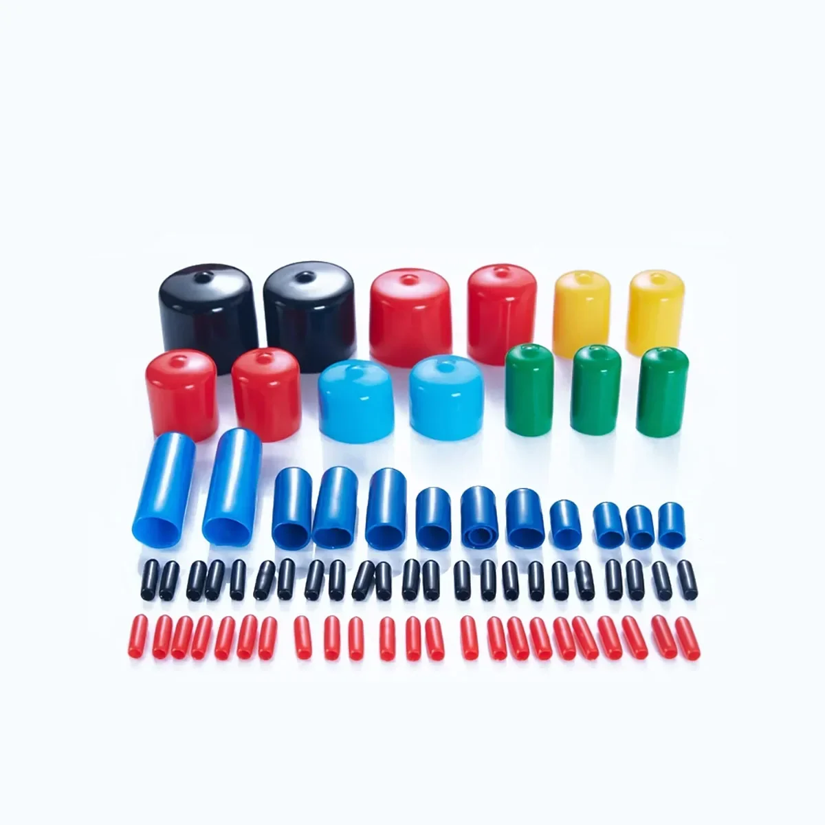 

PVC Rubber Plug Cable Insulation Dustproof Circular Plastic Thread Protective Cover