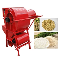 Wheat Soybean Corn Maize Paddy Pecan Milling Rice Sheller Shelling Threshing Thresher Machine