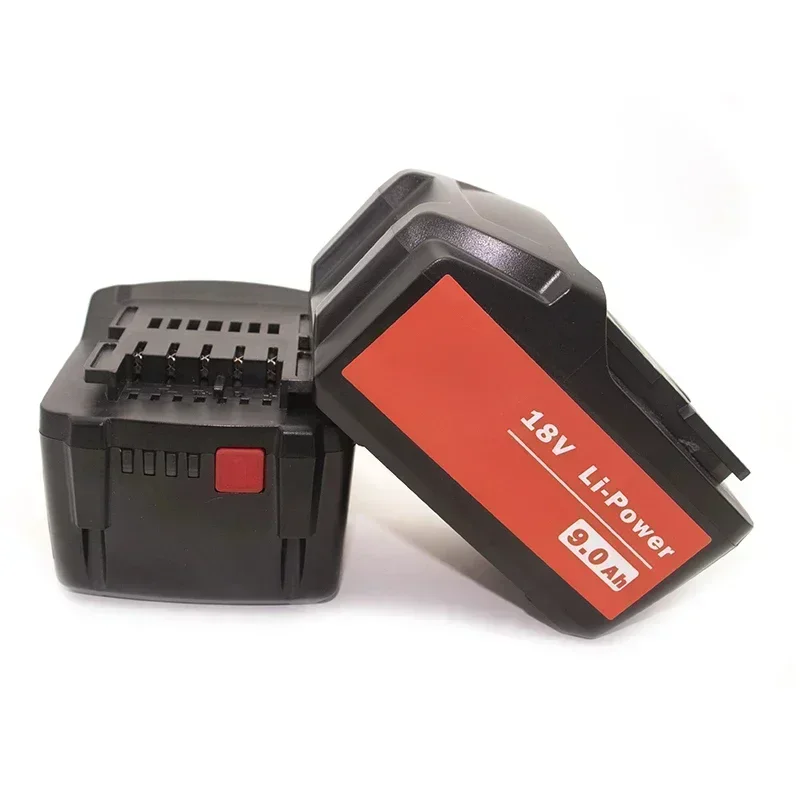 18V Battery for Metabo Cordless Power Tool Drill Drivers Wrench Hammers for Metabo 18V Battery 9000mah 625592000 625591000