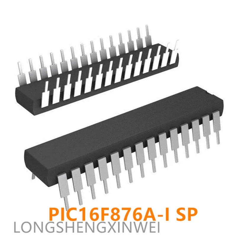 1PCS Original PIC16F876A-I/SP PIC16F876A Direct Insert DIP-28 Enhanced Flash Memory Microcontroller