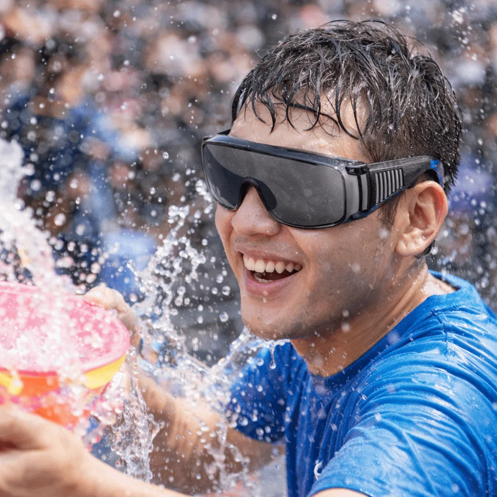 Multi-functional Waterproof Protective Glasses Dustproof Windproof Sport Glasses Anti-Splash Goggles Cycling Glasses Outdoor Use
