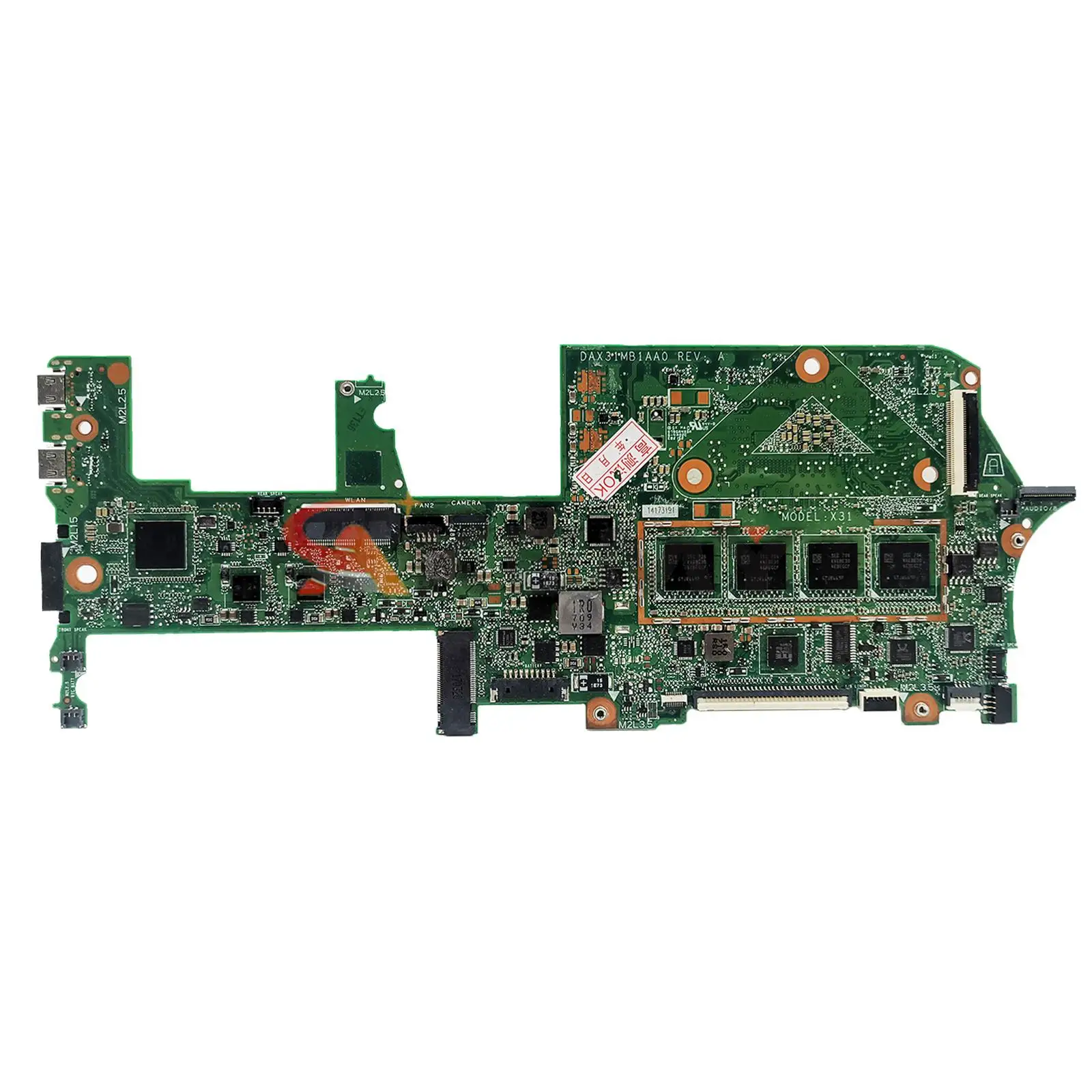 Для HP Spectre X360 13-AC 13-W материнская плата DAX31MB1AA0 918044-601 SR342 i5 8G материнская плата Pavilion 15-eg3000 DA0X31MBAF0