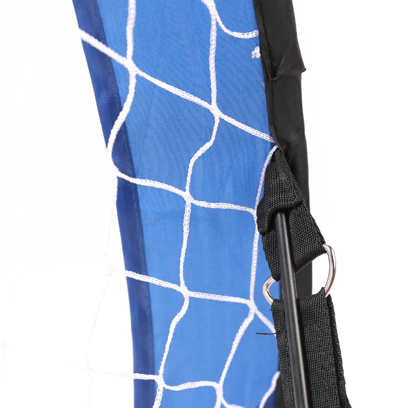 شبكة كرة قدم محمولة قابلة للطي للشاطئ ، بوابة رياضية داخلية وخارجية ، معدات تدريب كرة القدم