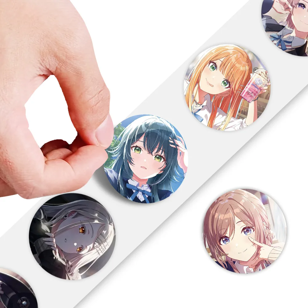 500 stks 14 soorten Loops voor School Idol Master Roll Stickers Mobiele Telefoon Case Water Cup Notebook Stickers Groothandel