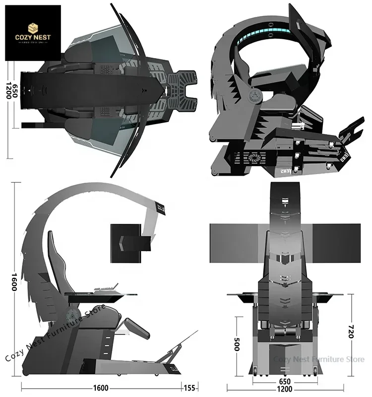 Гонки эмулятор компьютерный кожаный игровой стул из искусственной кожи игра