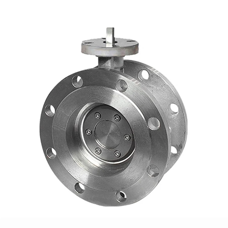 Stainless steel hard seal butterfly valve V segment type pneumatic valve