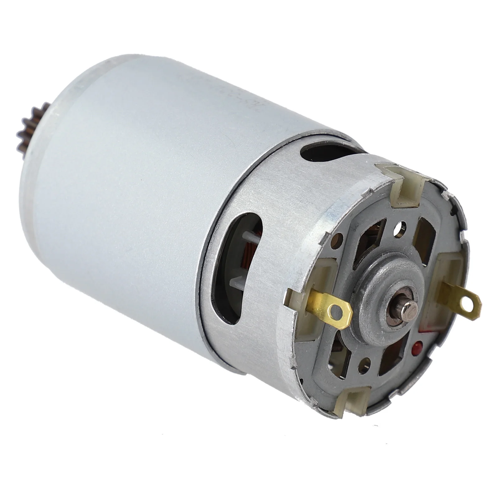 Высококачественная замена двигателя, диаметр шестерни 10 мм, 12 зубьев, запасные части GSR1800-LI, металлический материал, серебристый и черный