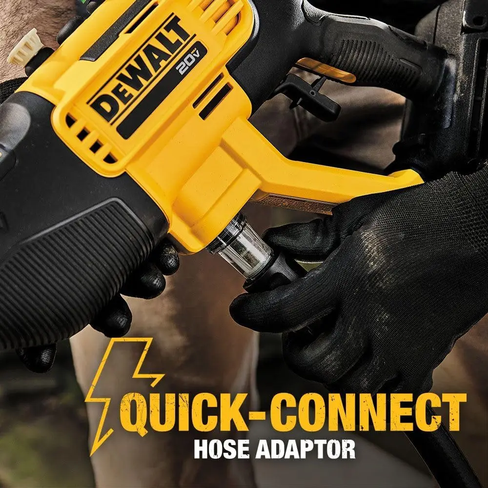 DEWALT Idropulitrice a batteria, pulitore elettrico, 550 PSI, 1,0 GPM, solo utensile (DCPW550B)