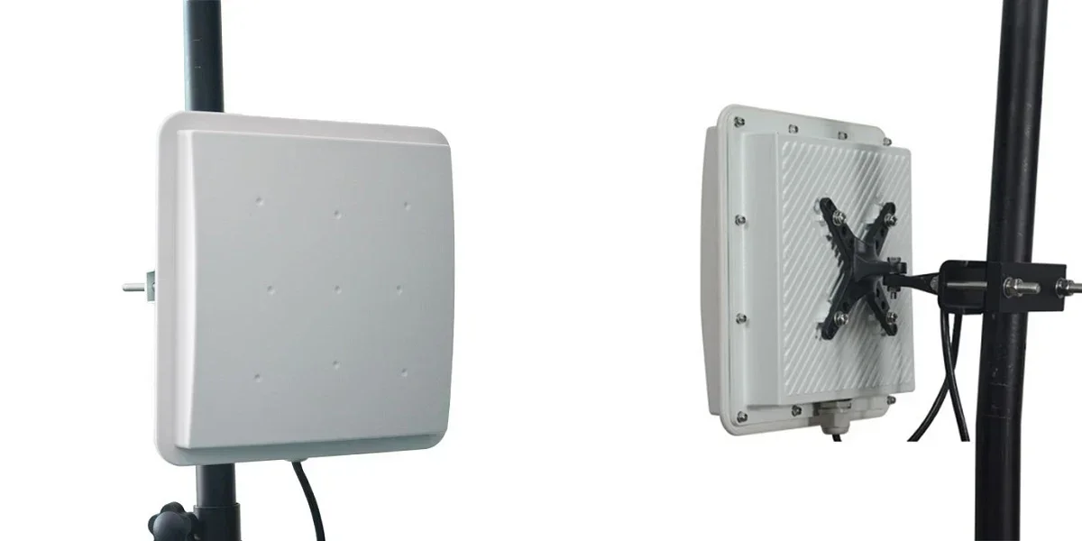 Heiße Verkäufe 860 960 Mhz Long Range Rfid Reader Writer Warehouse Library All In One IoT Barcode Multi Tag Uhf RFID Reader