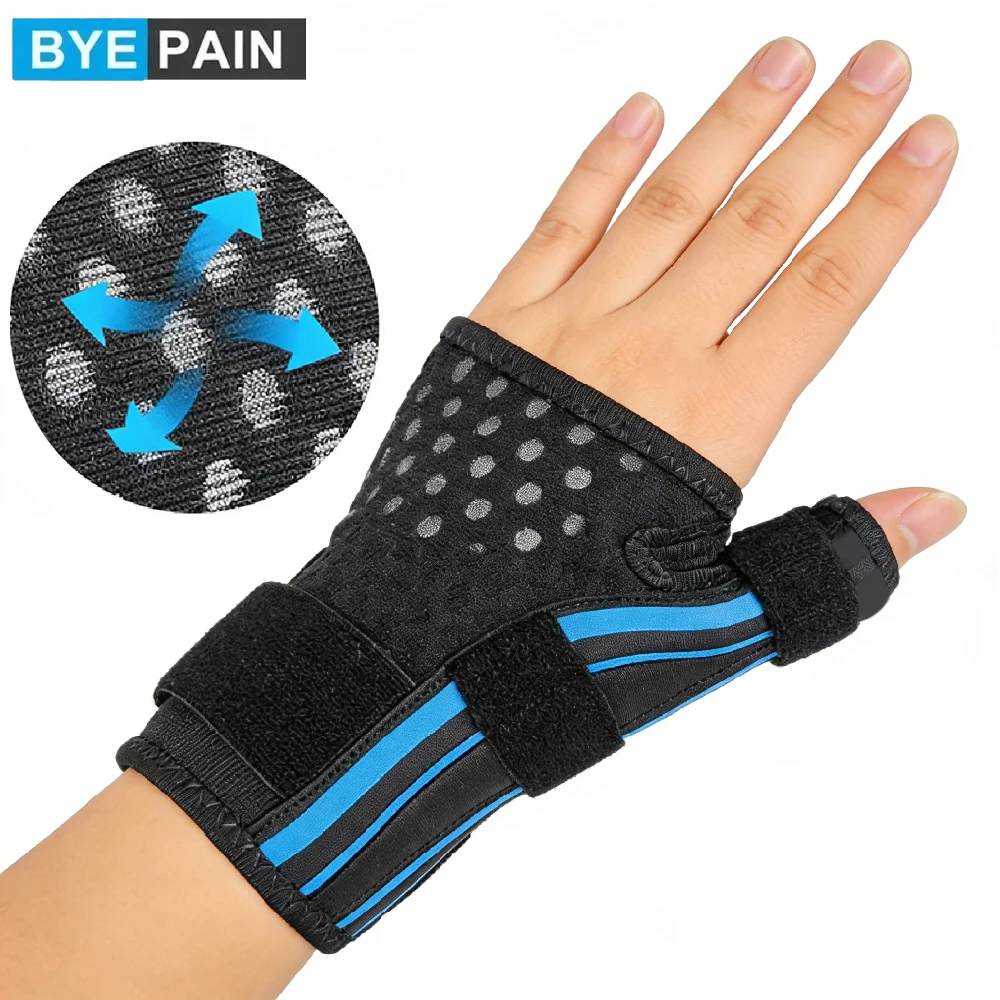 1PCS Thumb Wrist Brace, Thumb Spica Splint Stabilizer Pain Relief Night Support for Arthritis, De Quervain's & Tendonitis
