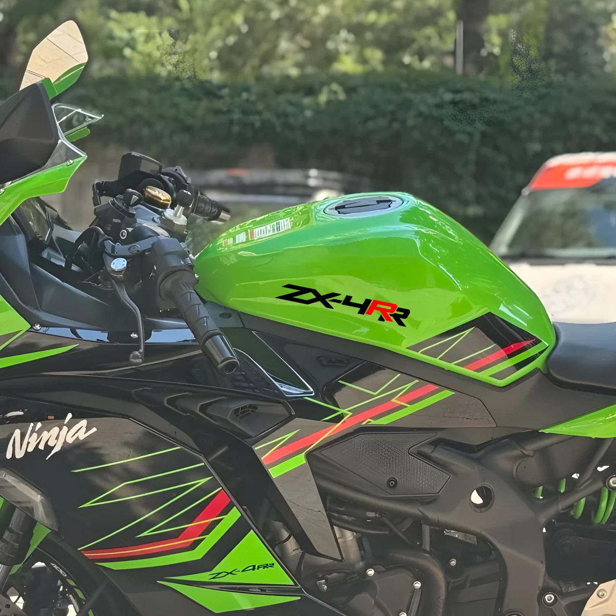 For ZX3R ZX-4R ZX-6R ZX-10R ZX-25R Stickers Fuel Tank Sticker Reflective Decal  Emblem Badge Motorcycle accessories