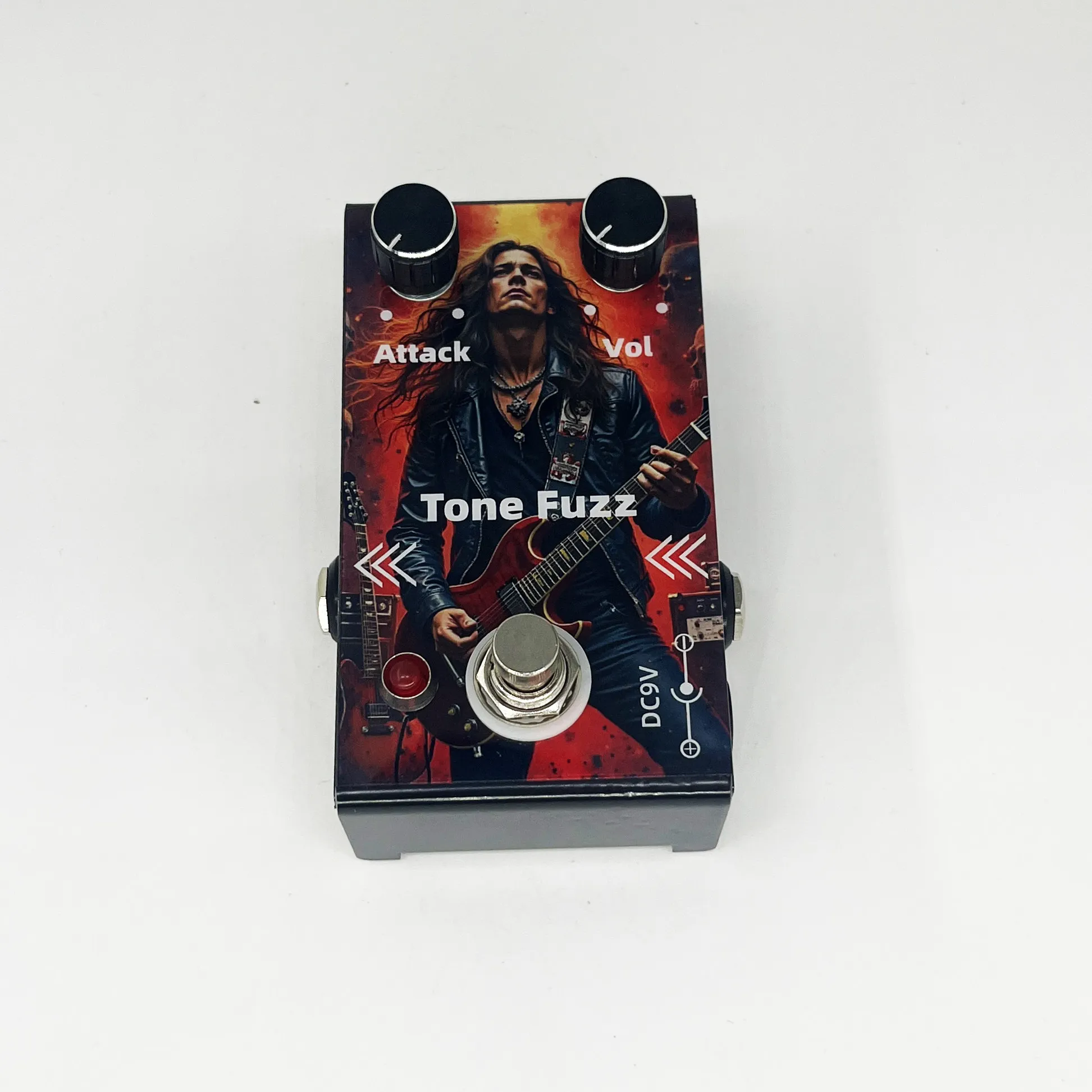 Electric guitar handmade effects for tone fuzz replica faz fuzz monolithic circuit board
