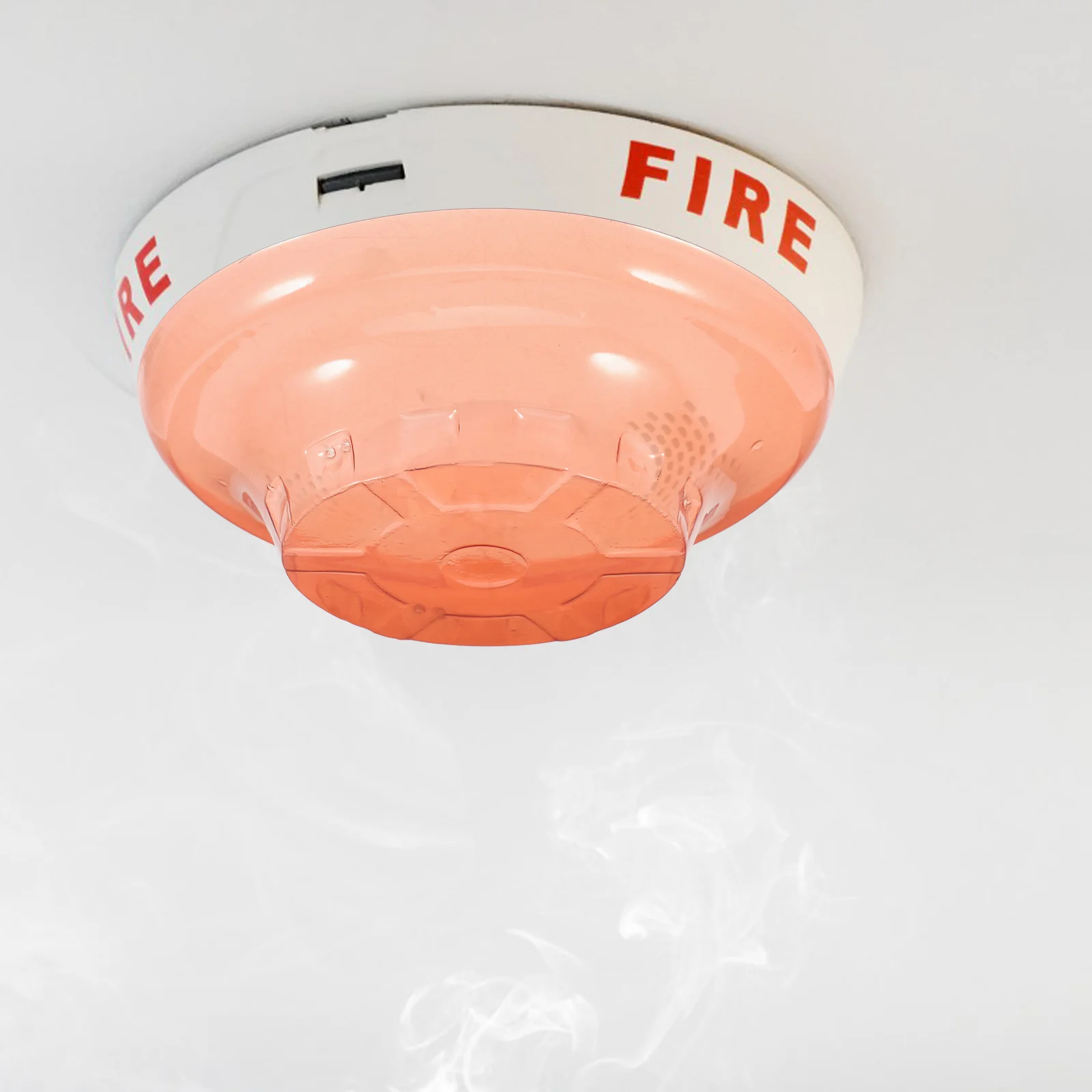 

2pcs Smoke Cover Dust Proof Plastic Protective Plate for Alarm Cooking Home Office Use Housing Reusable