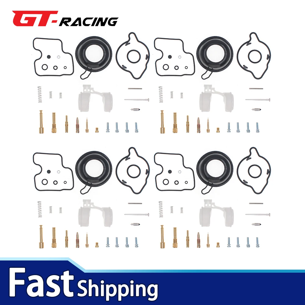 

4PCS For Honda MAGNA 750 VF750 VF750C VF750CD 1994 - 2003 Carburetor Carb Repair Rebuild Kit Diaphragm Float