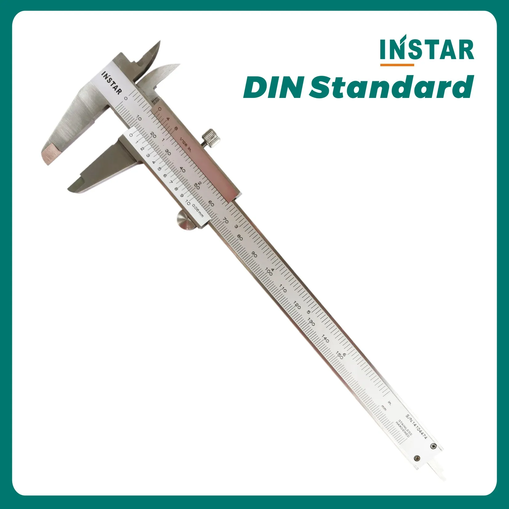 INSTAR Vernier Caliper Type Stainless Steel 150mm/6\