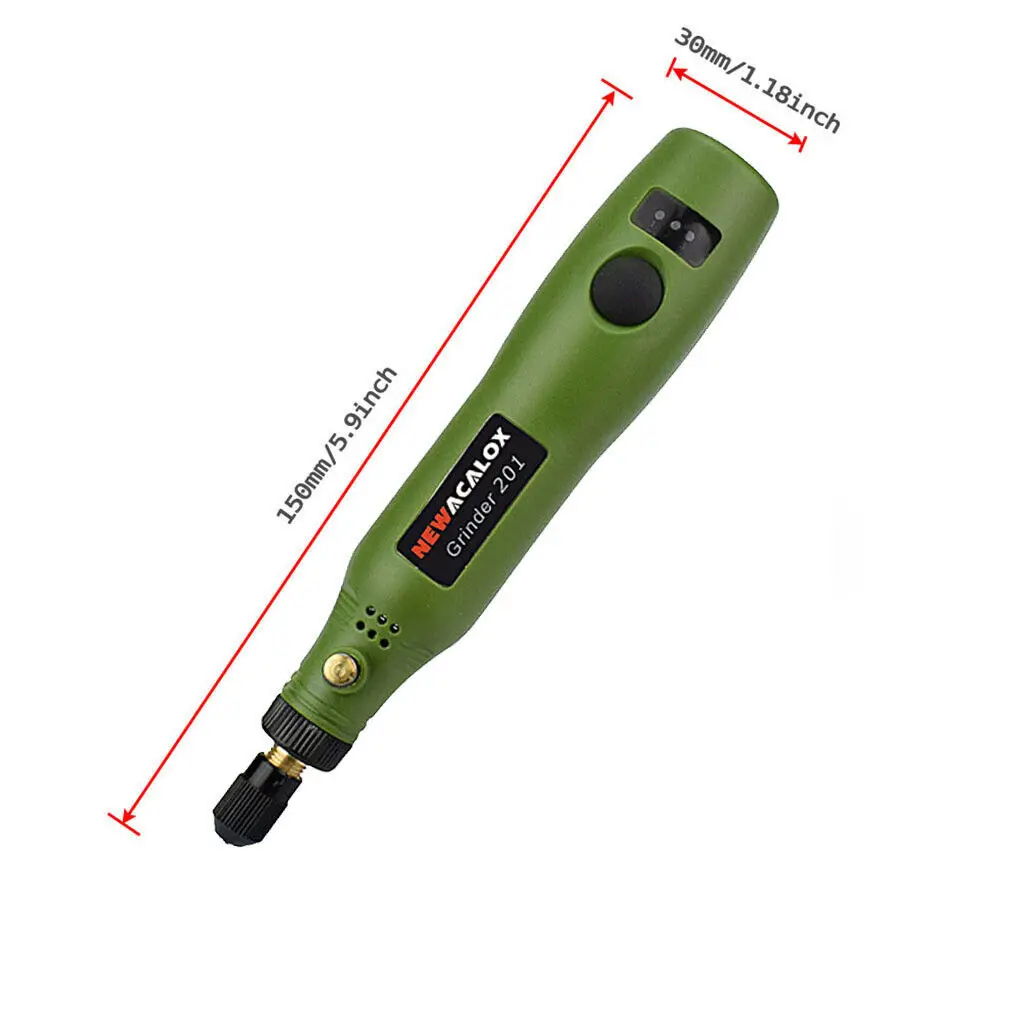 HW 10W Hobby Craft Mini trapano smerigliatrice set di utensili rotanti modellatura lucidatura perforazione