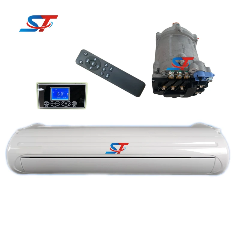 

Hot Sell Plastic Fast Refrigeration Auto A/c Evaporator Electric Compressor Electric Parking air Conditioner