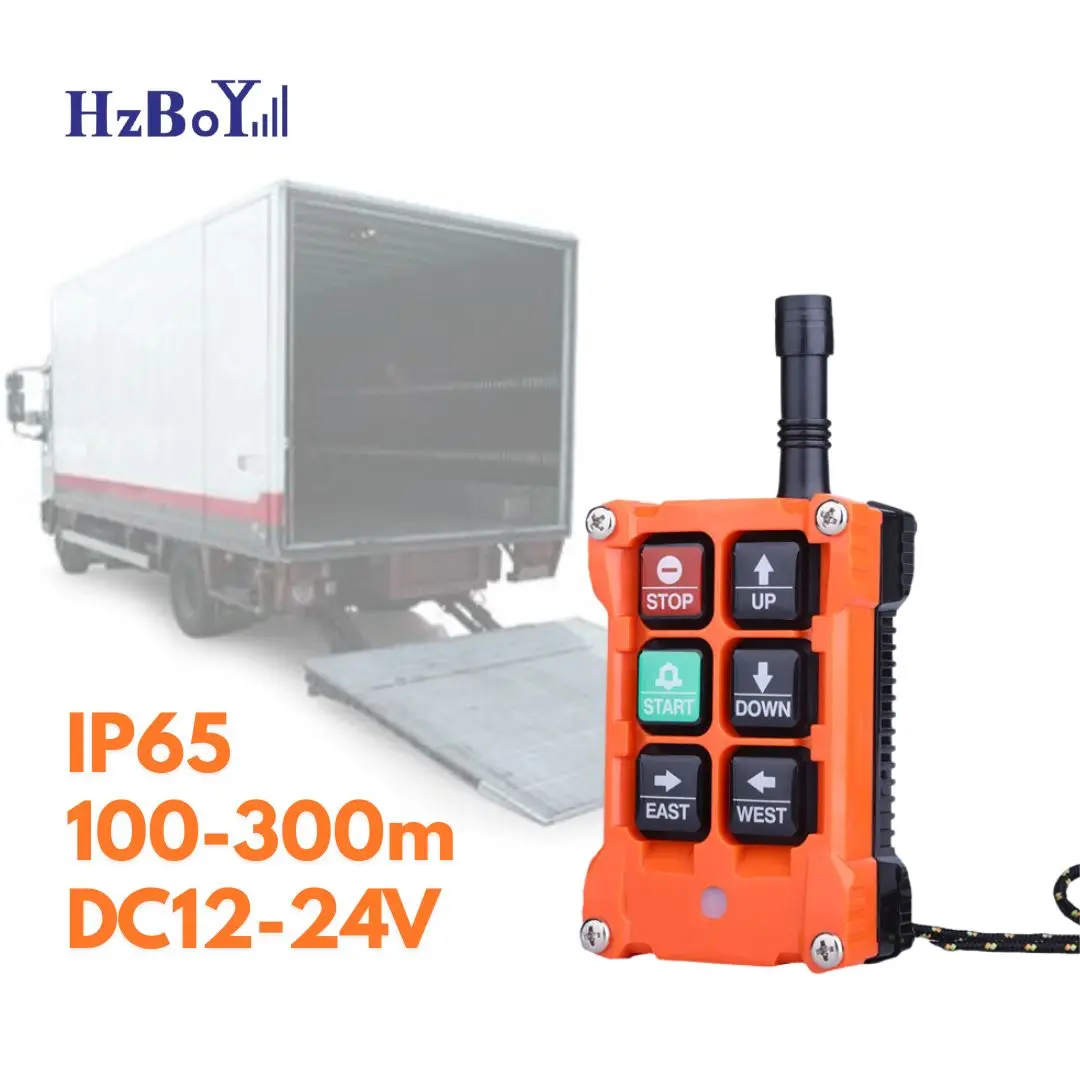 F21-4S 4 Button Key Single Speed  Hoist Wireless Industrial Remote Control Ip67 Waterproof Overhead Crane Truck