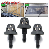 Erick's Wiper 3Pcs Front & Rear Windscreen Wiper Washer Jet For VW T2 T3 Bay 1967 - 1979 T25 1979 - 1992 + Upgrade Triple  !!!