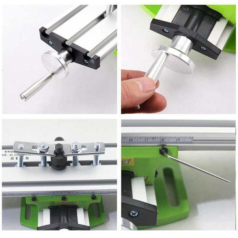 Multifunctional Worktable Benches Drill Vise Fixture Adjustment X Y Coordinate Table for Milling Drilling Positioning Tool