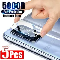 5 Pcs Camera Lens Protector Glass For Redmi Note 13 12 Pro Plus 13 12T Pro Poco X6 Full Cover Protective Glass For Camera Film