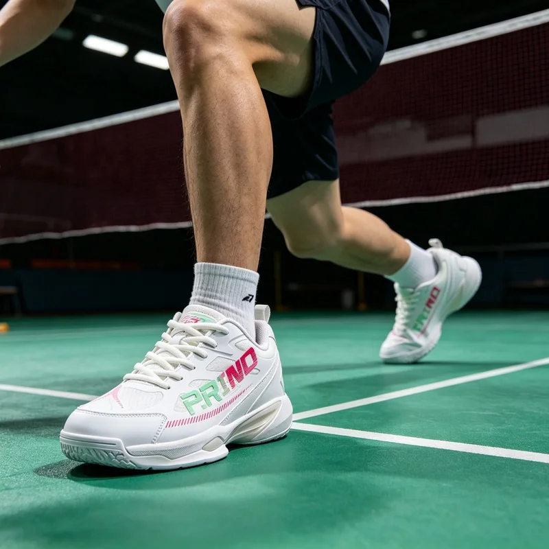New Cool Badminton Men Shoes Comfortable Man Indoor Court Shoes Anti-Slip Tennis Shoes For Men Unisex Table Tennis Shoe For Man