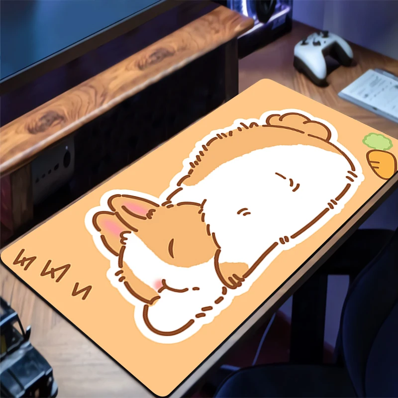 

Mouse Pad Mousepad Computer Keyboard Pad Cute Cartoon Cat Mouse Mat Gamer Soft Office Exquisite Carpet Table Mat Desktop Mat
