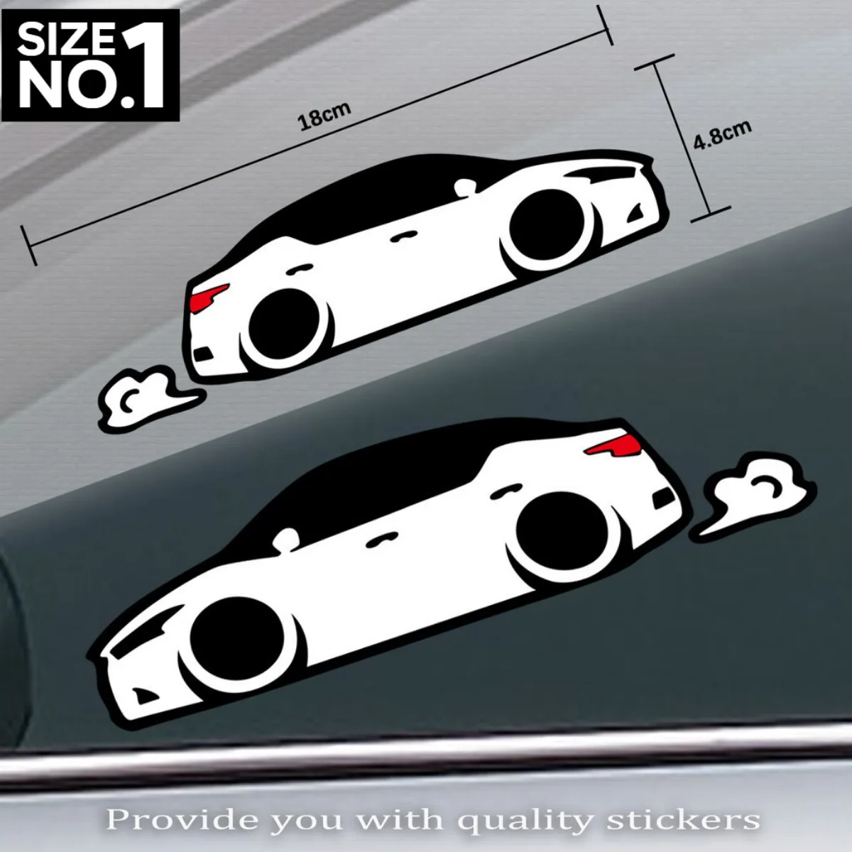 funny car Accessories JDM Cartoon Stickers Auto Car Modify Motorcycle Scooter Bike Skateboard Laptop Graffiti Decal Stickers
