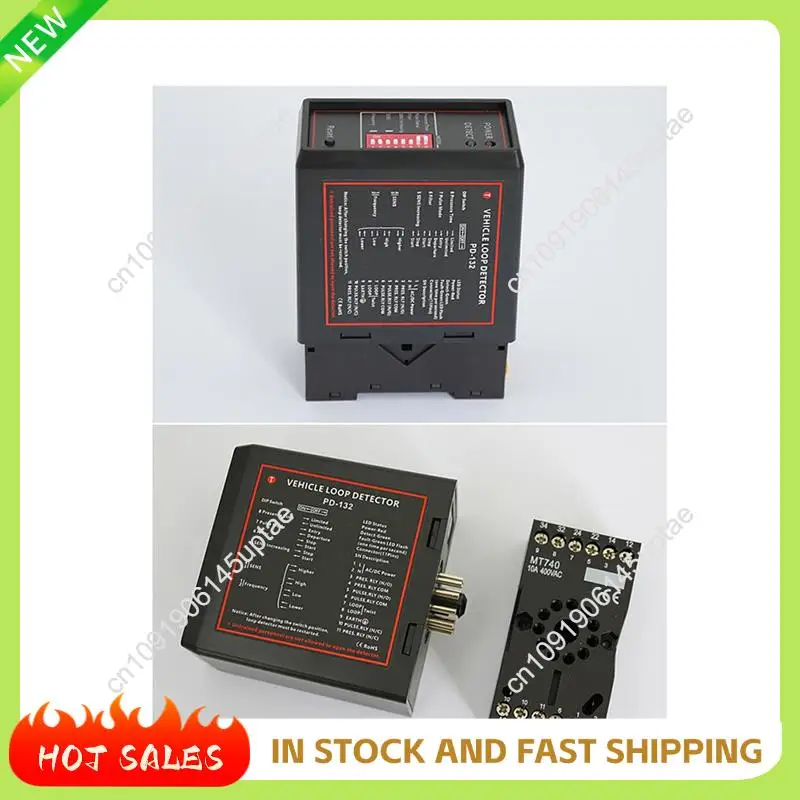 N88R 10X PD132 Single Channel Inductive Vehicle Loop Detector For Car Parking Lot Vehicle Loop Detector ENGLISH VERSION
