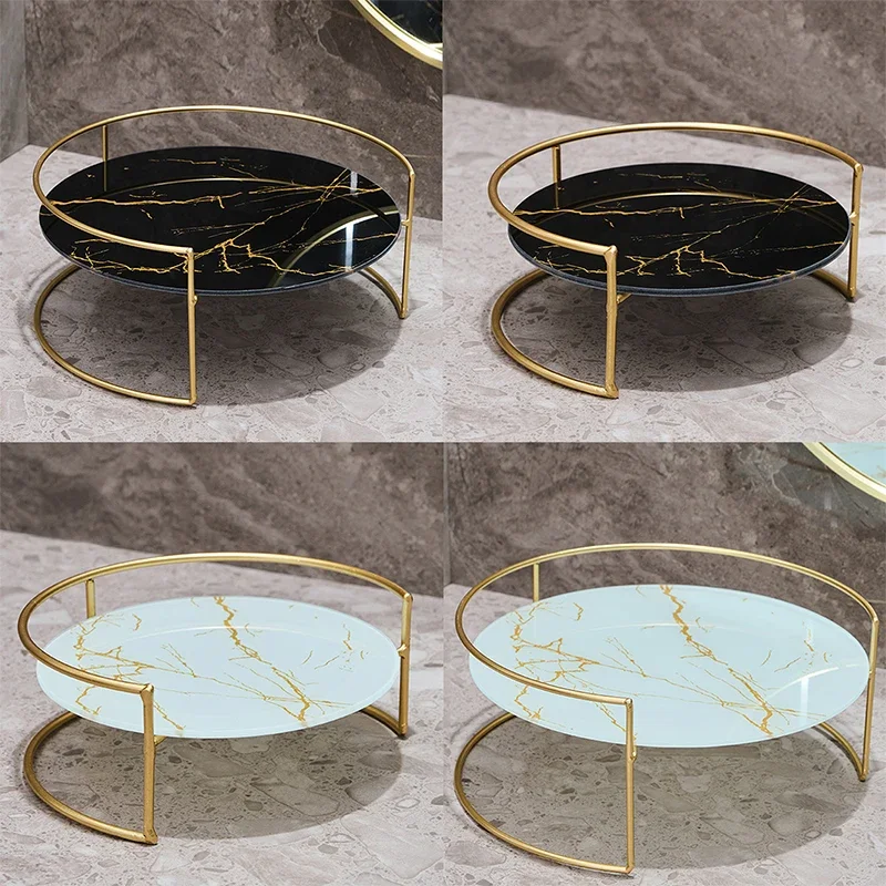 Iron Art Półki łazienkowe Organizery do przechowywania kosmetyków Zestawy stojaków na szminki Perfumy Kosmetyczne produkty do pielęgnacji skóry Półki do przechowywania na biurku