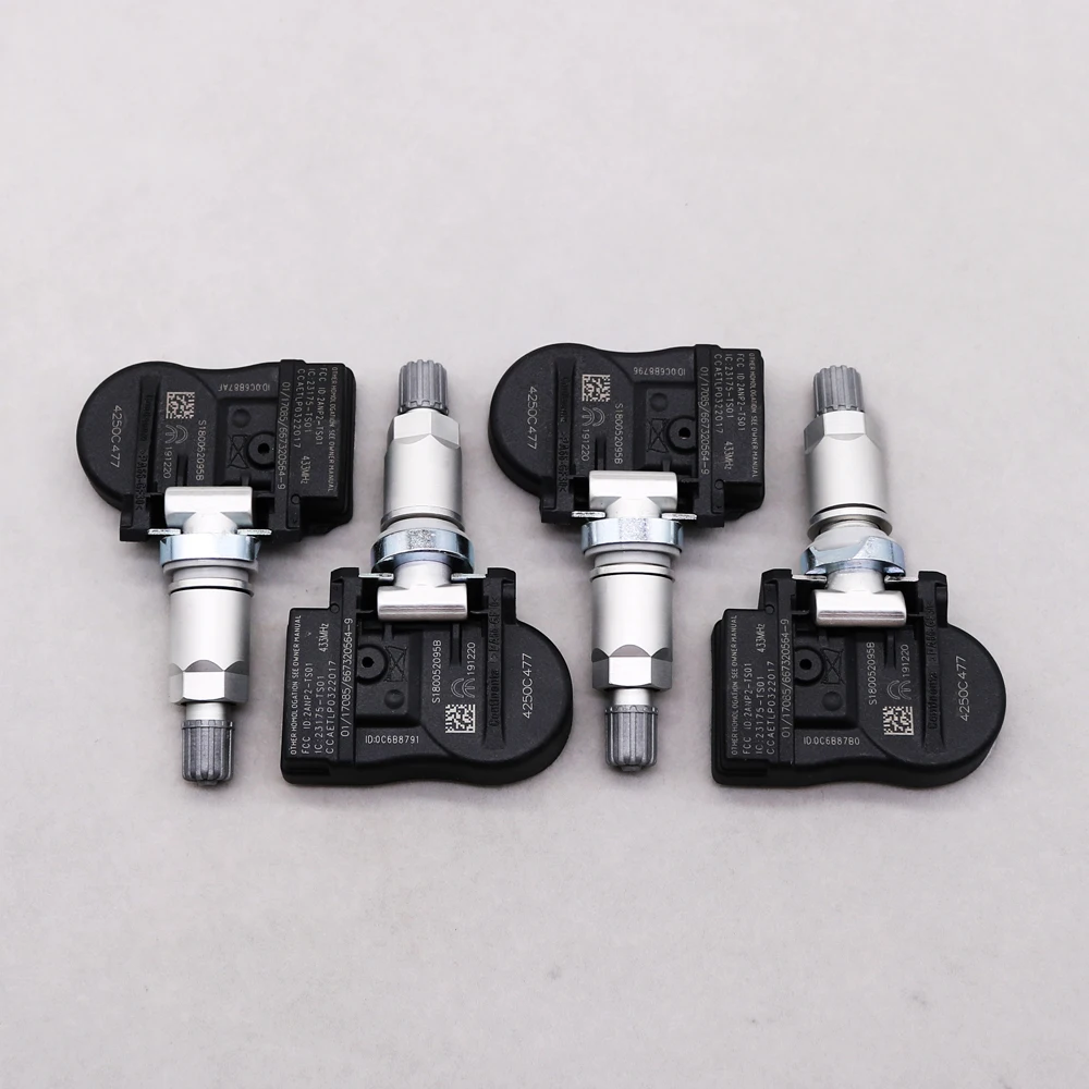 

4PCS 4250C477 433MHZ Car TPMS Tire Pressure Sensor For Mitsubishi Outlander ASX I-Miev L200 Lancer