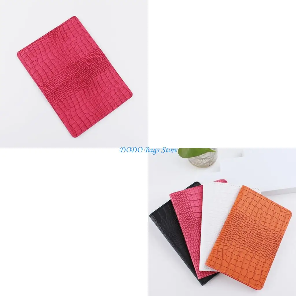 

Кожаный чехол для паспорта из искусственной кожи, держатель для бумажника для путешествий с рисунком, Cov