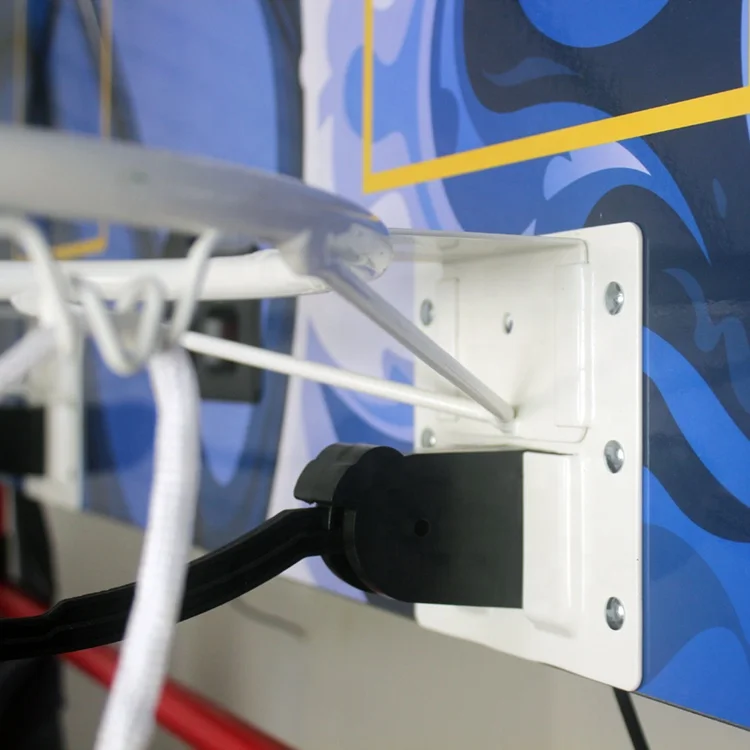 أحدث تصميم لآلة الرماية لكرة السلة الداخلية القابلة للطي، سهلة التركيب وسريع للممارسة #5