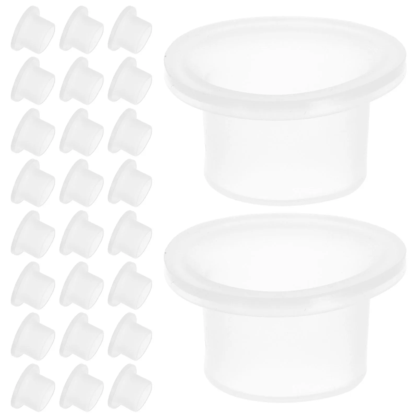

50Pcs Silicone Leakproof Faucet Washers Replacement Kit Assorted Washers for Shower Hose Outdoor Faucet Repair Accessory