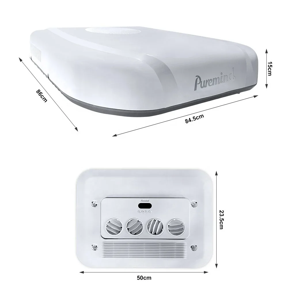 Gree Parking Roof Top RV Motorhome Truck Air Conditioner Caravan Heavy Car Mini Bus Air Conditioners 12V 24V Air Cooling System