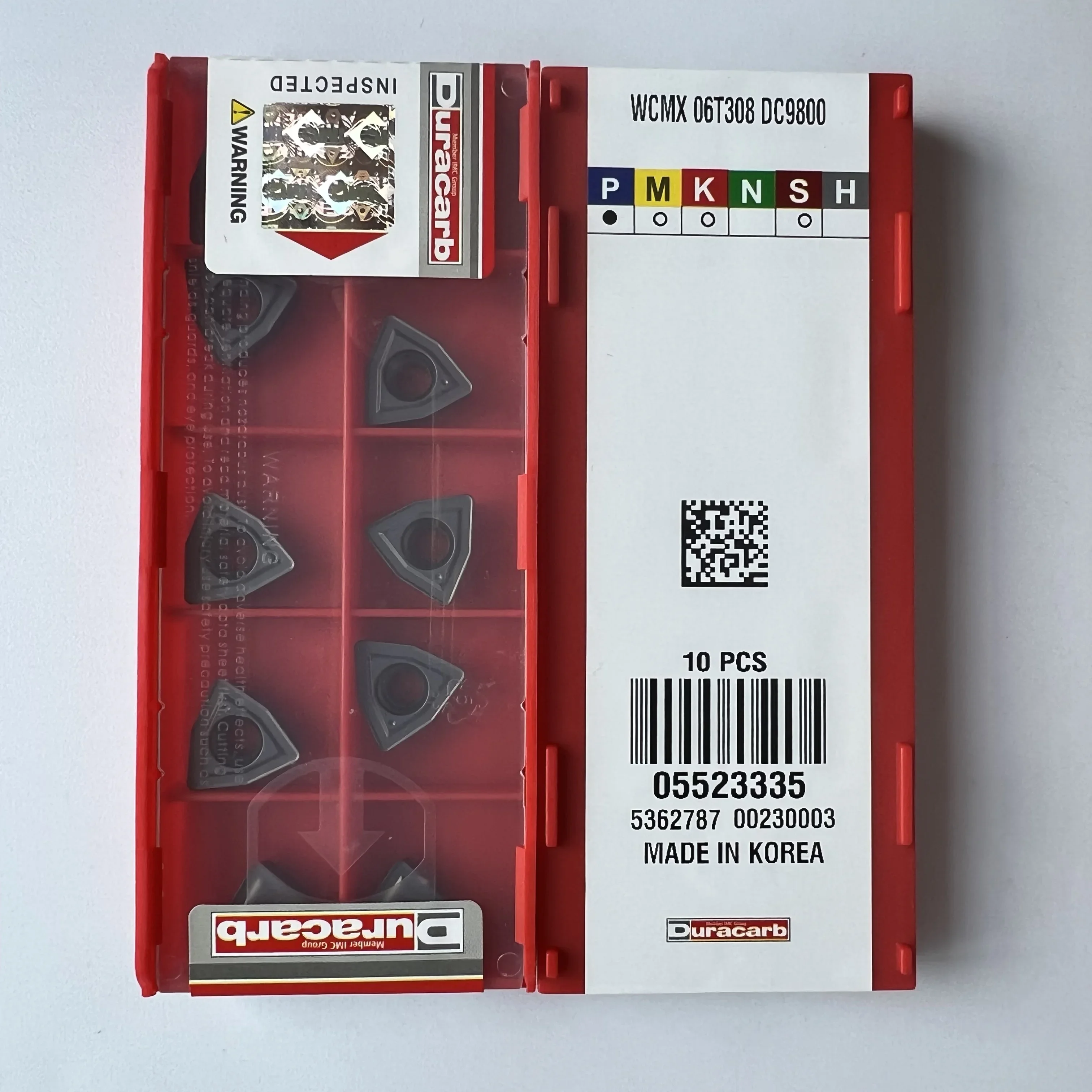 WCMX06T308 DC9800 CNC Blade