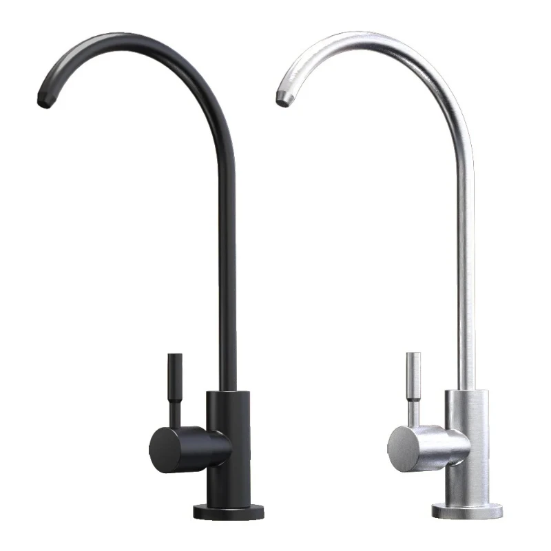 

Кухонный очиститель воды из нержавеющей стали 304, вращающийся очиститель воды с одним охлаждением, кран для прямой питьевой воды