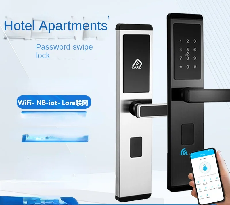 Apartment homestay daily rental smart lock, remote password lock, anti-theft door