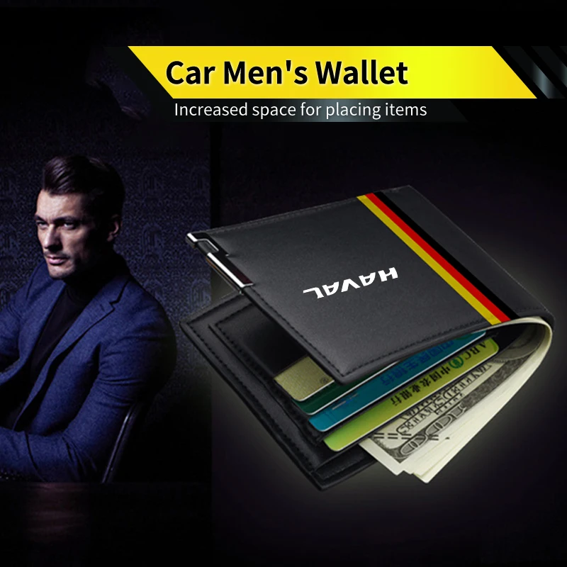 

Leather Car Credit Card Bag Driver's License Case Business Wallet For Great Wall Haval F7 H6 H2 H3 H5 H7 H8 H9 M4 F7X F7H H3S