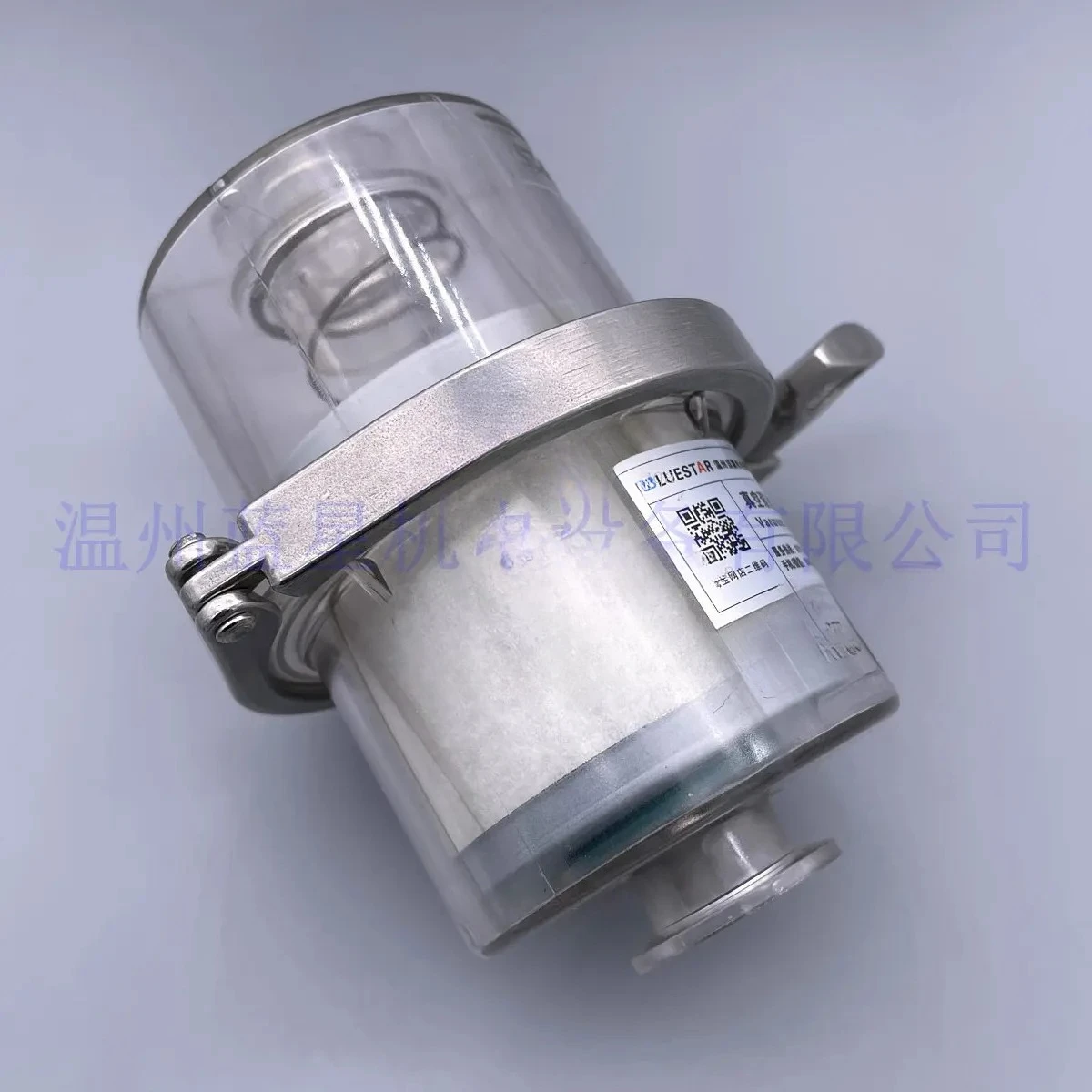 For KF25 Leak-Free Vacuum Pump Filter Inlet Particle Oil Mist Fume Separator Integrated Water Gas Separation Component