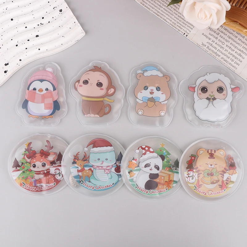 Mini winter hand warmer instant heating pack reusable cute cartoon hand warmer warm fast self-heating bag gift