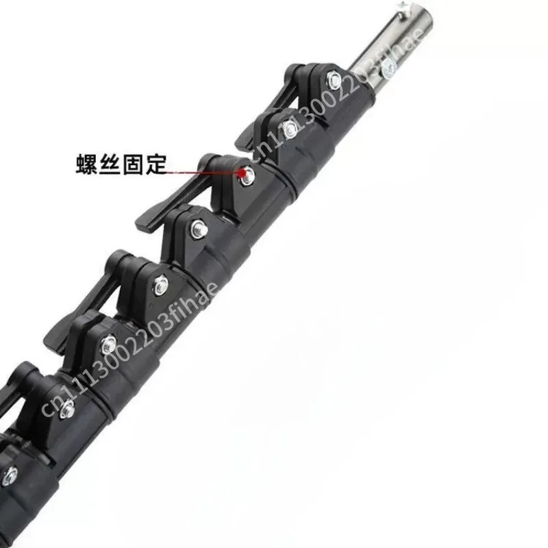 Telescopic rod papermaking and pine tower picking multi-functional handicrafts